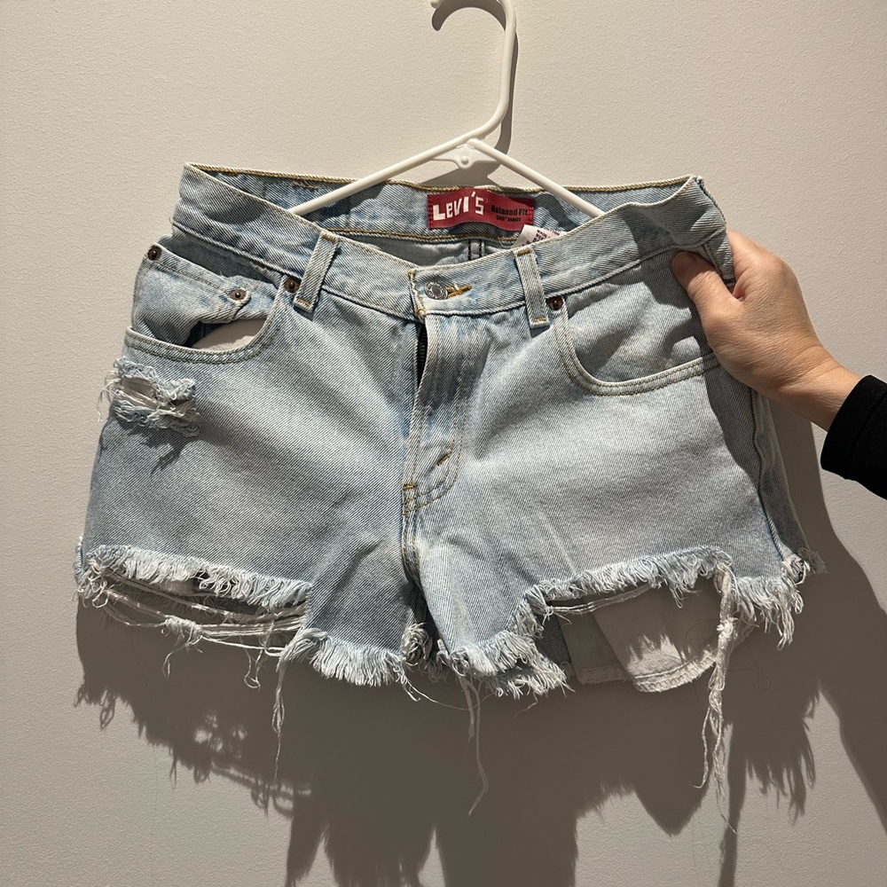 Vintage Levi denim shorts